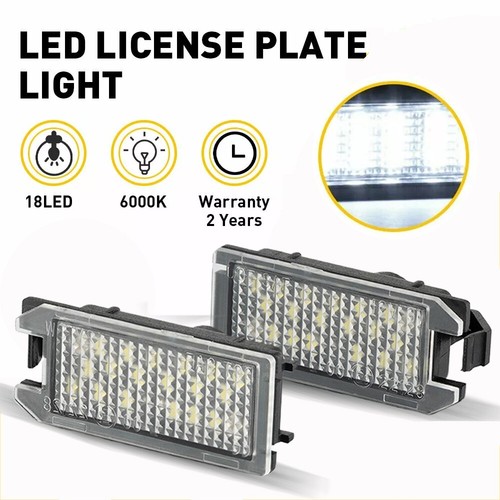 Led plate license lights - plate,